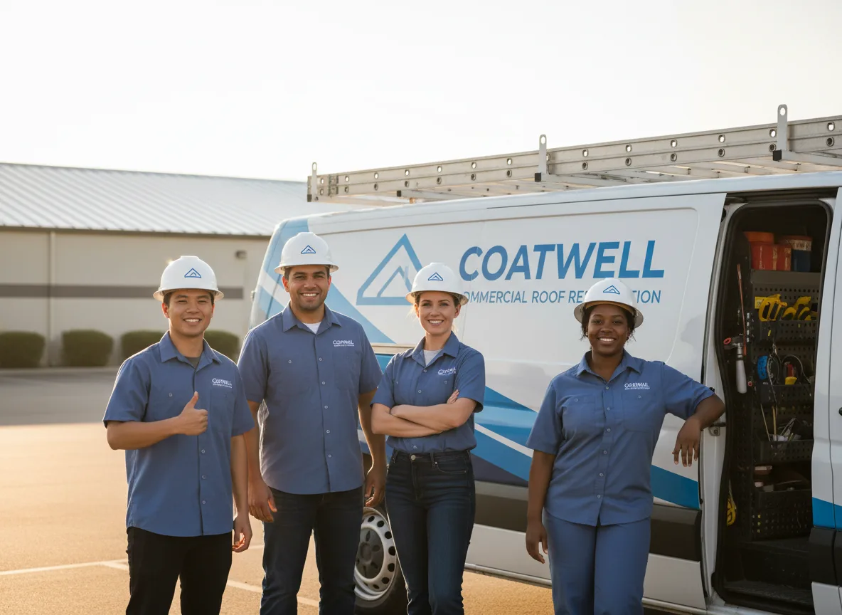Commercial roof coating company in Groton, CT